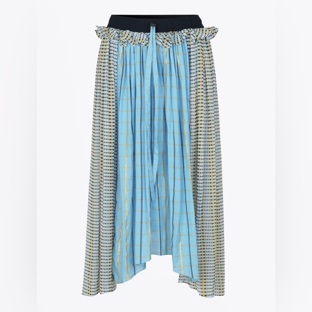 EUC Stine Goya- Jaime Checkered Mix Skirt. Size M